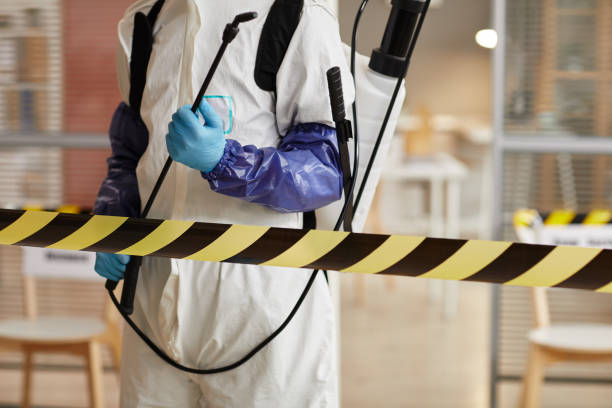 Professional Biohazard Cleanup technician working in Avoca, IA
